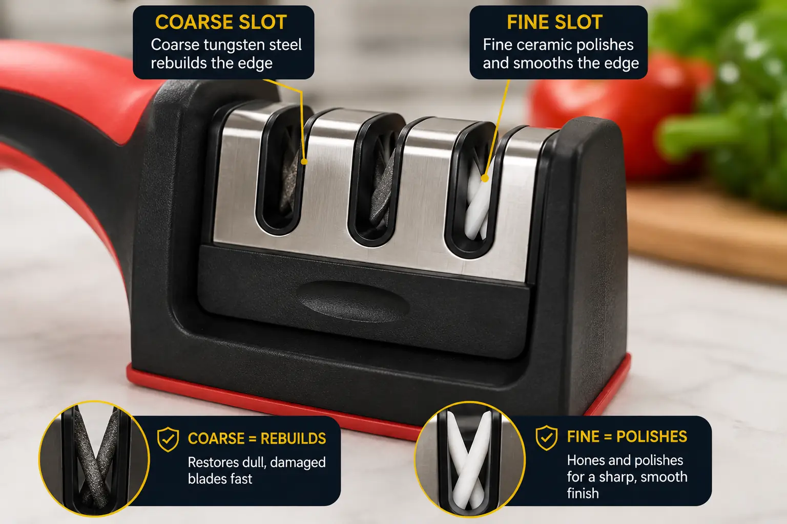 Coarse and fine slots explained