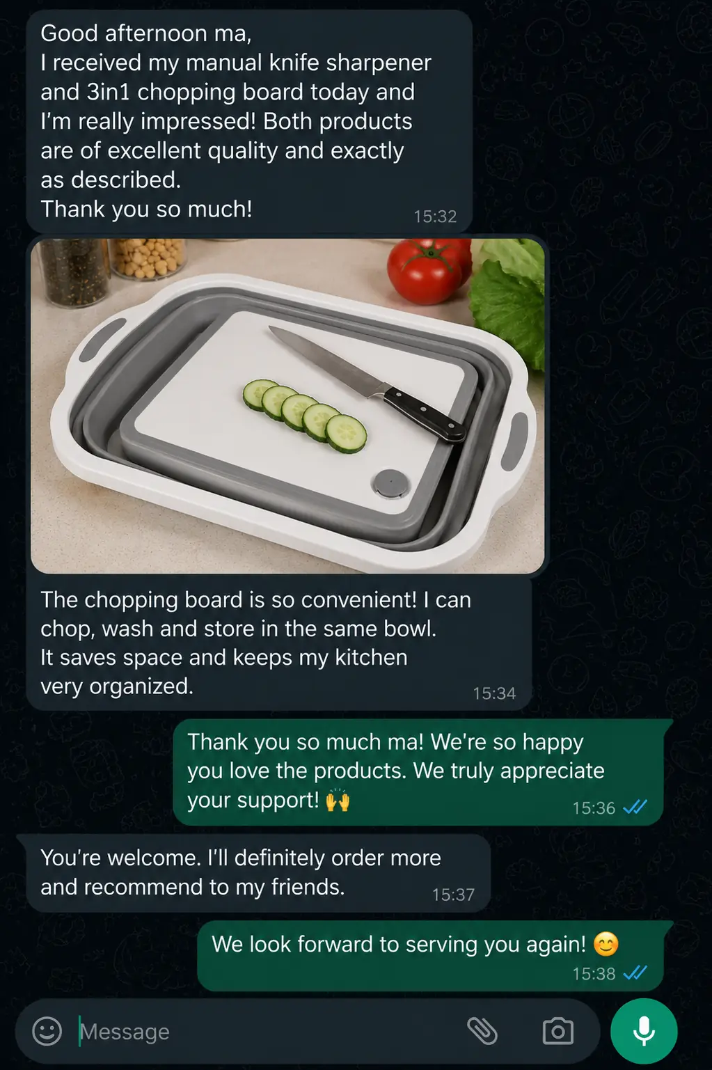 Customer review