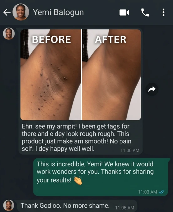 Customer message